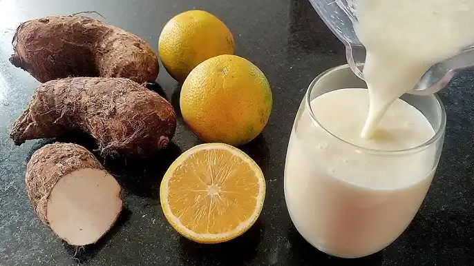 Receita: Suco de Inhame com Laranja