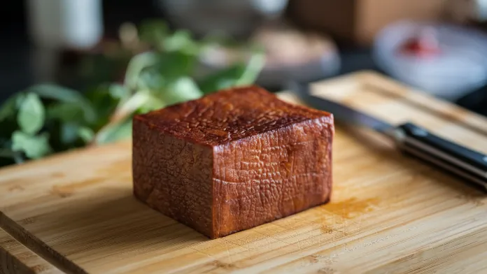 Tofu Defumado: (Queijo de Soja) / imagem de Action viral)