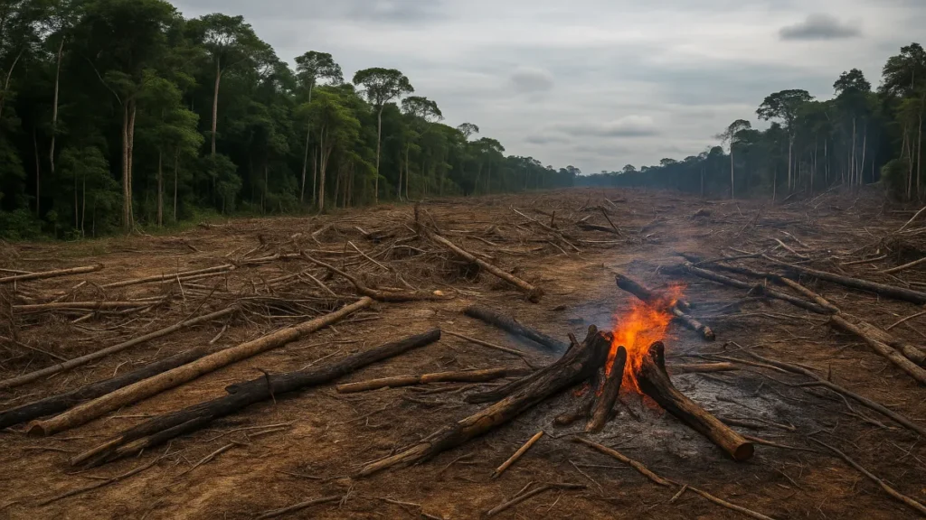 Imagem da mata atlântica onde o Mato Grosso Lidera Desmatamento na Amazônia! - action-viral