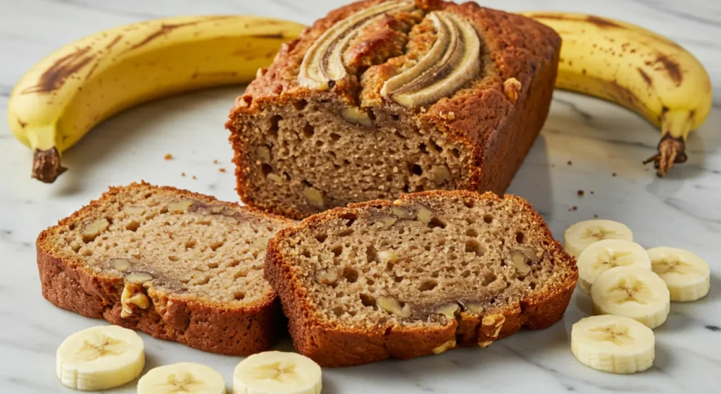Receita de Bolo de Banana com Farinha de Coco